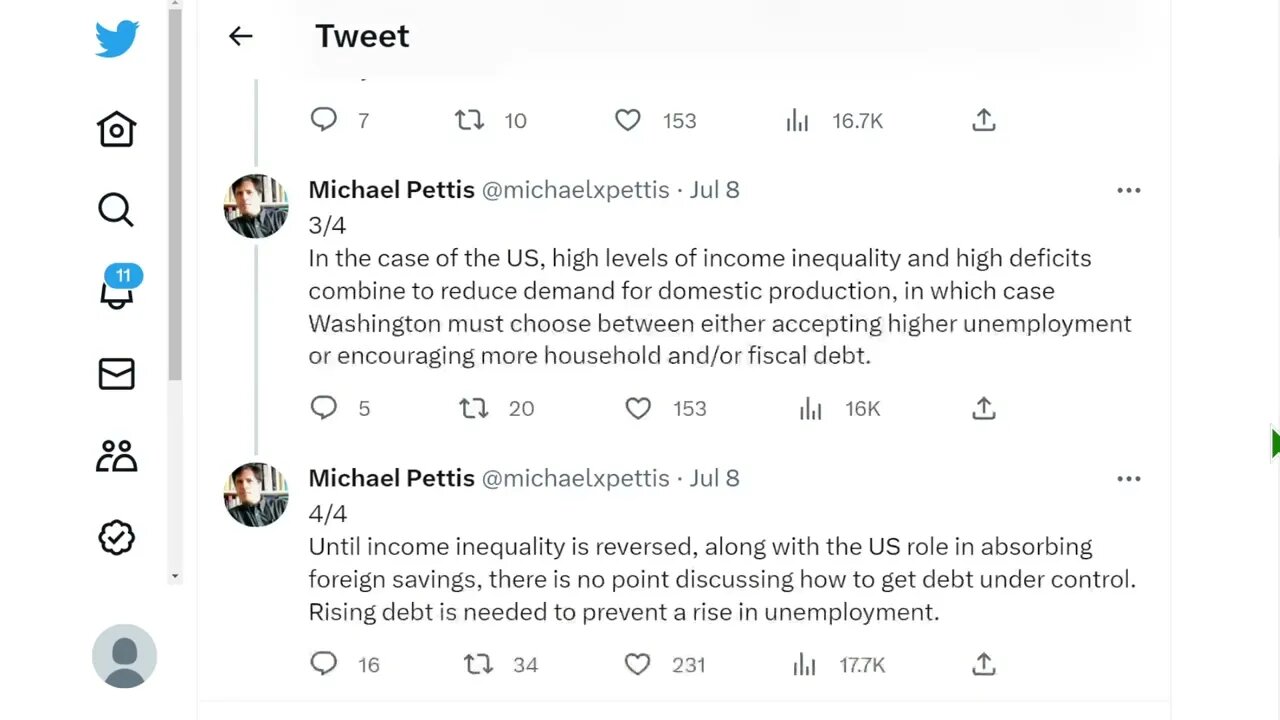 [觀點]“然而，美國現在在經濟增長期間大量舉債，以履行基本和持續的義務。這越來越不可持續。”