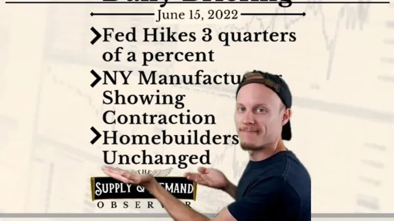 Why my #Fed Prediction was #WRONG, #NY #Manufacturing Survey, #Homebuilders Index, #retail #sales