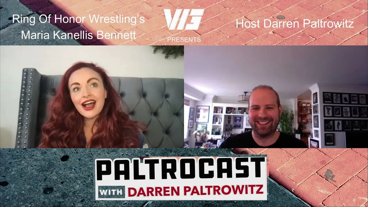 Ring Of Honor's Maria Kanellis-Bennett interview with Darren Paltrowitz