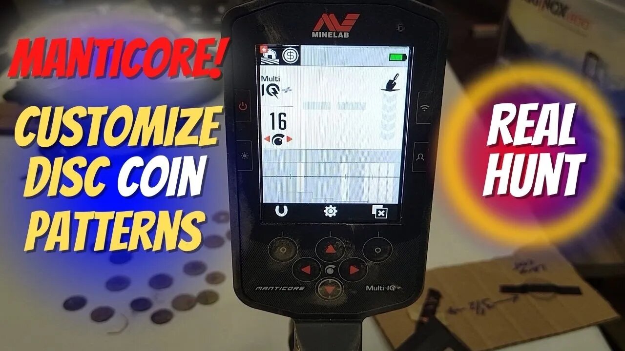 Minelab Manticore Custom Coin Program in Action - Real Hunt