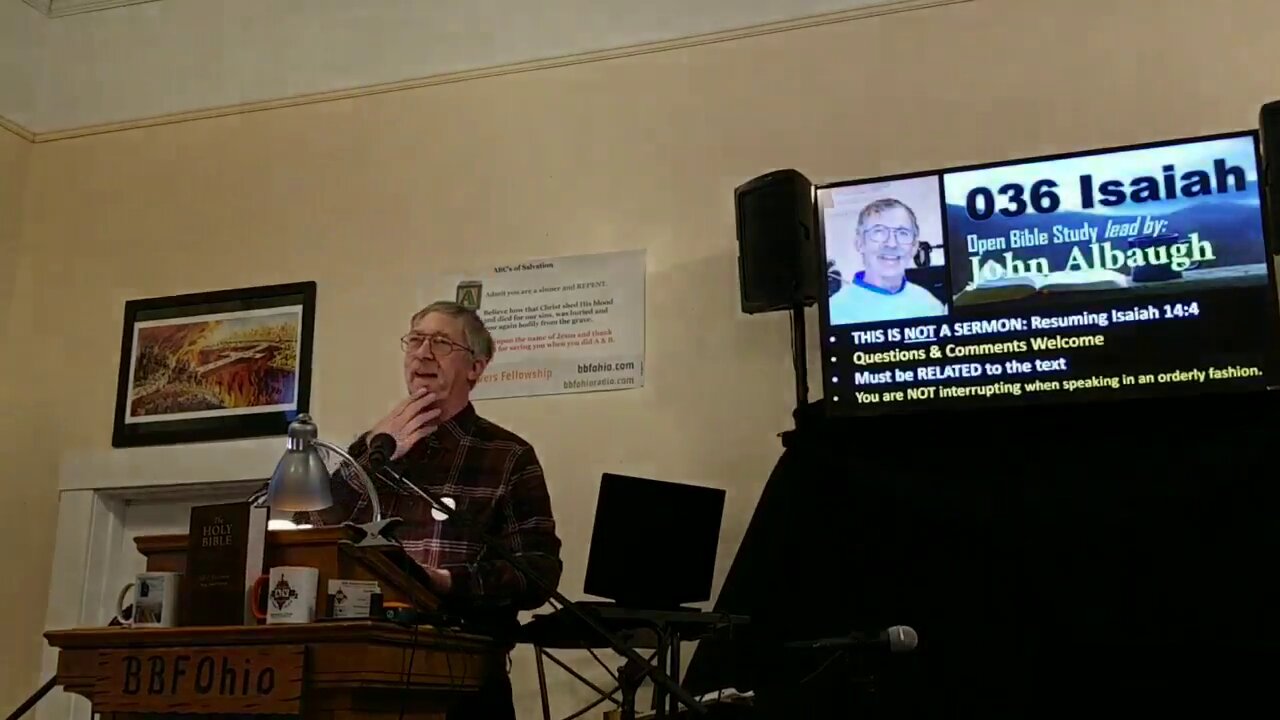 036 Isaiah 14:3-11 WEBCAST