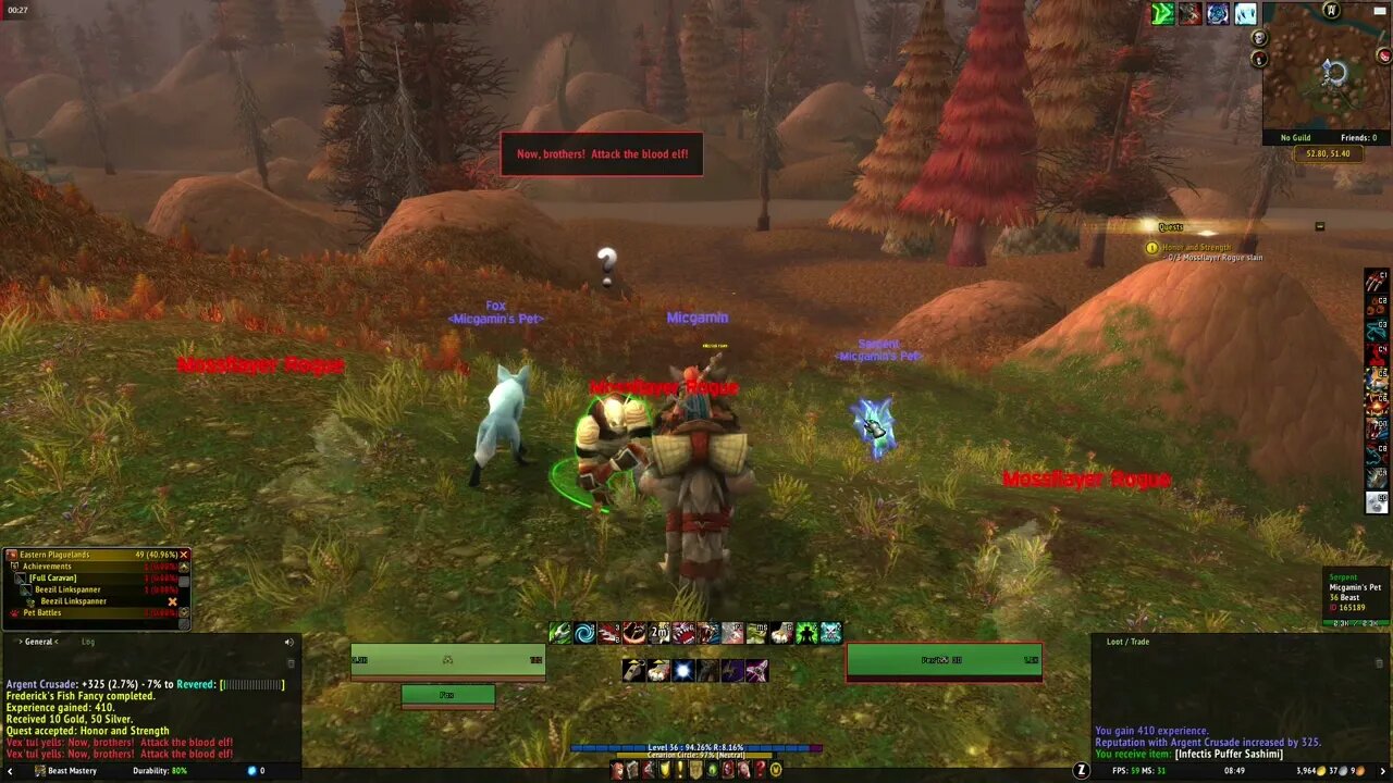 Honor and Strength WoW Quest completionist guide