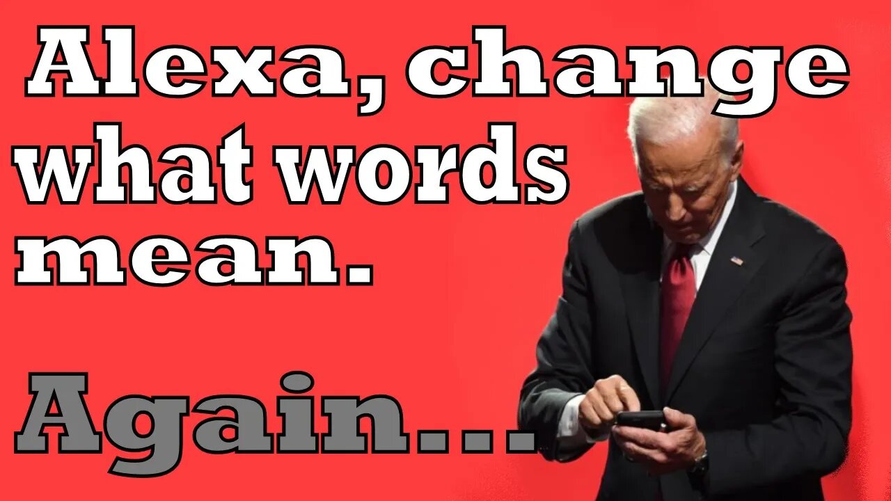 Biden Recession Report - What if we just call Recession something different? Just change the words!