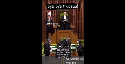 Canada hands parliament over 350,000 signature to remove TRUDEAU