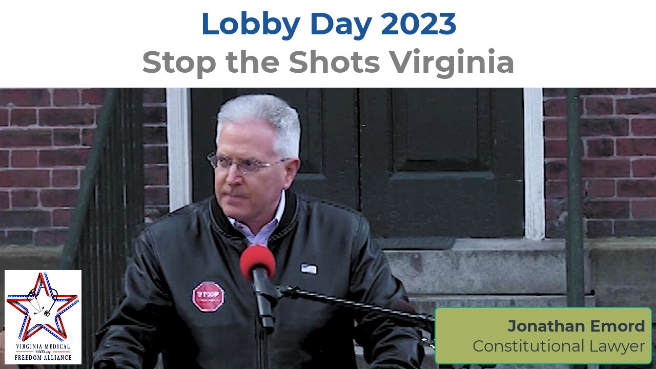 Jonathan Emord - Lobby Day 2023