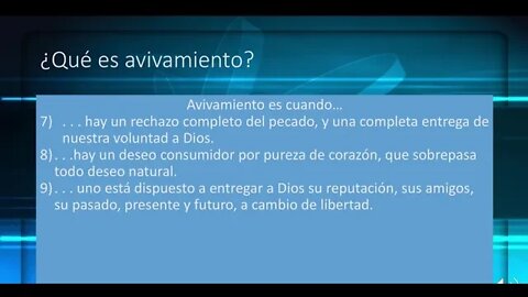 Avivamiento es Cuando... -