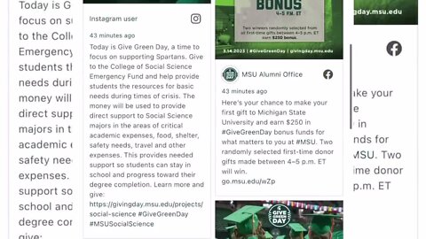 The students behind Michigan State University's Give Green Day