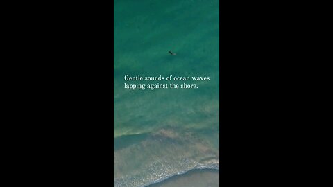 1 minute of ocean wave sounds.