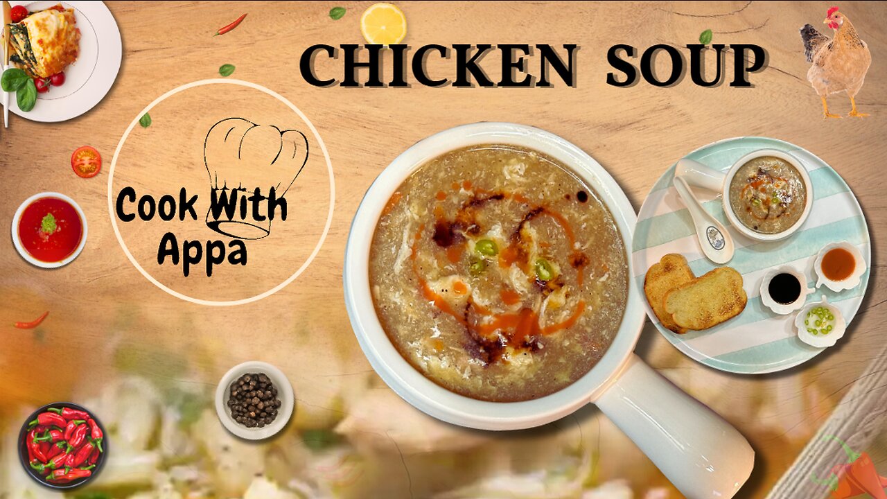 Chicken Soup / Chicken Vegetables Soup /Chinese Chicken Soup #souprecipe #chickensoup #homemadesoap