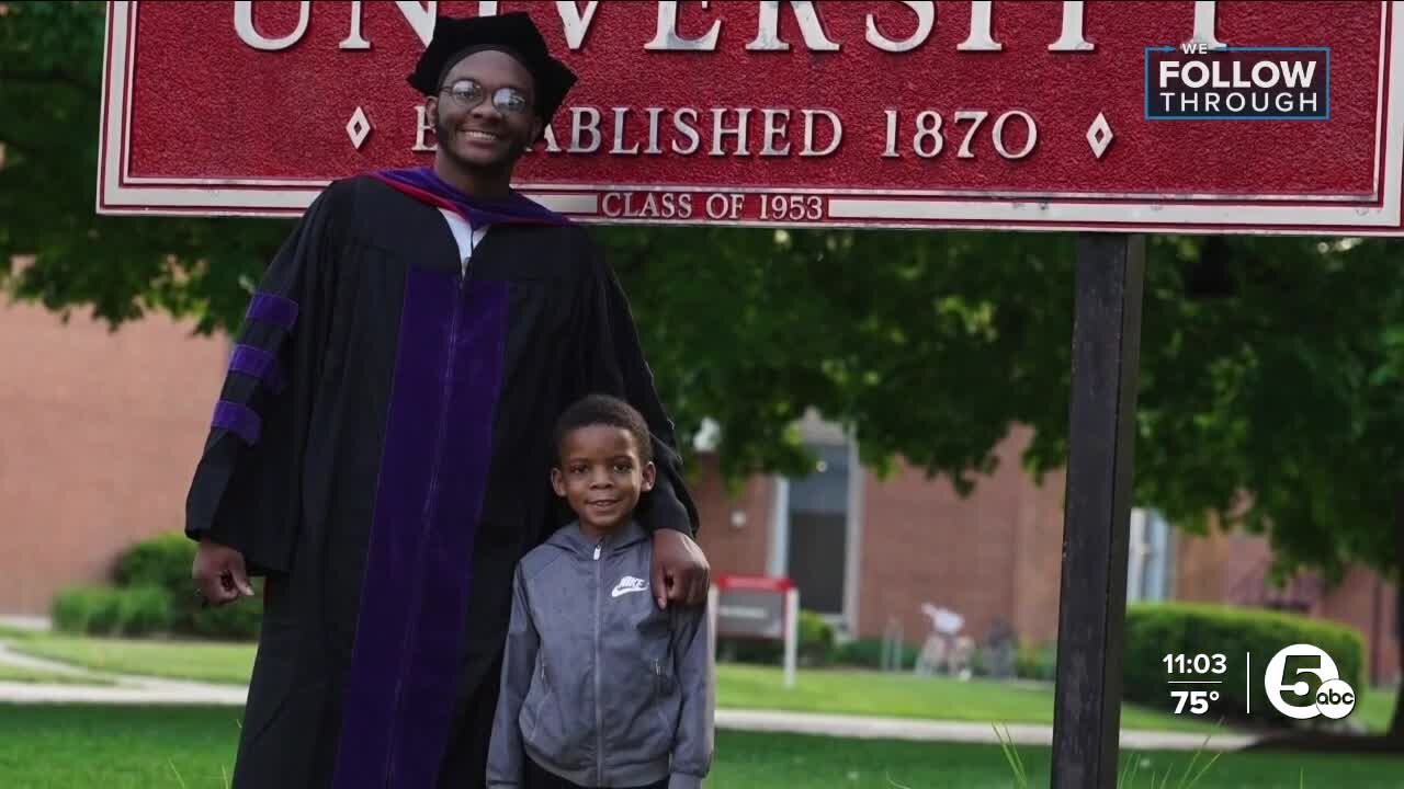 Cleveland man graduates from law school after losing father, sister to tragedy