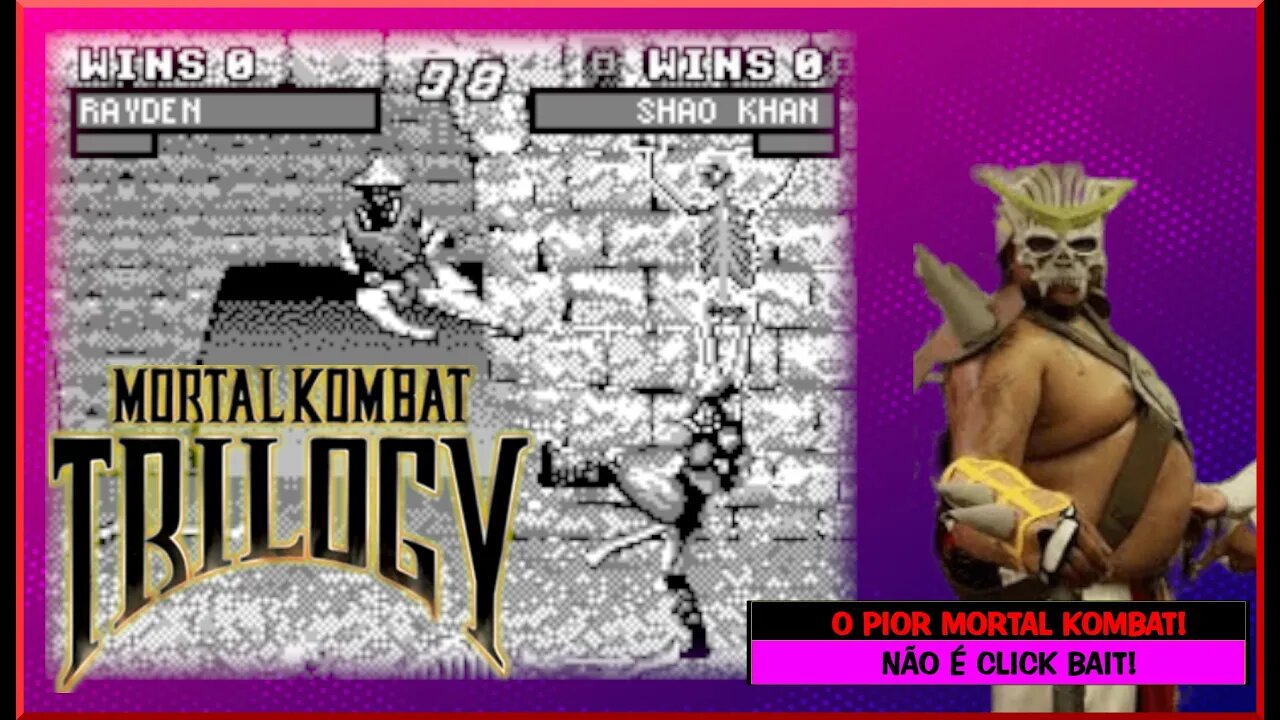 Jogo Completo 277: Mortal Kombat Trilogy (Game.Com)