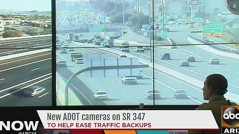 New ADOT cameras on SR 347 to ease traffic back-ups