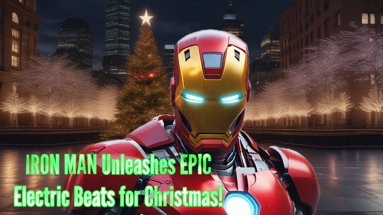 IRON MAN Unleashes EPIC Electric Beats for Christmas!