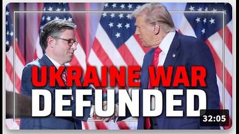 Trump Has Officially Defunded The Ukraine War By Pressuring Mike Johnson To Block Deep State