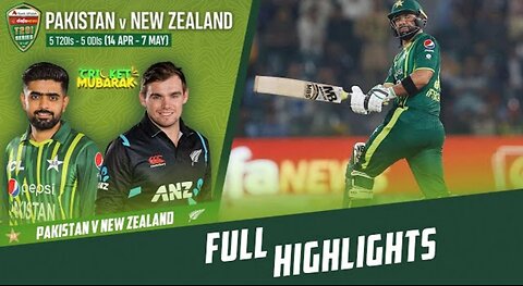 Pakistan vs New Zealand 1st T20 Highlights 2023 || PCB || FAsonic525