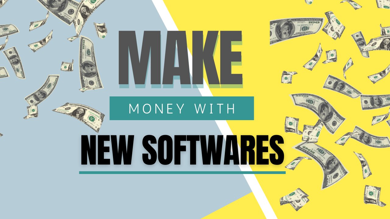 Make Money With Free Softwares (Make Money Working From Home)