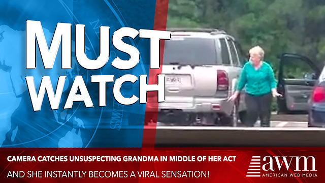 Camera Catches Unsuspecting Grandma In Middle Of Her Act, Quickly Goes Viral [video]