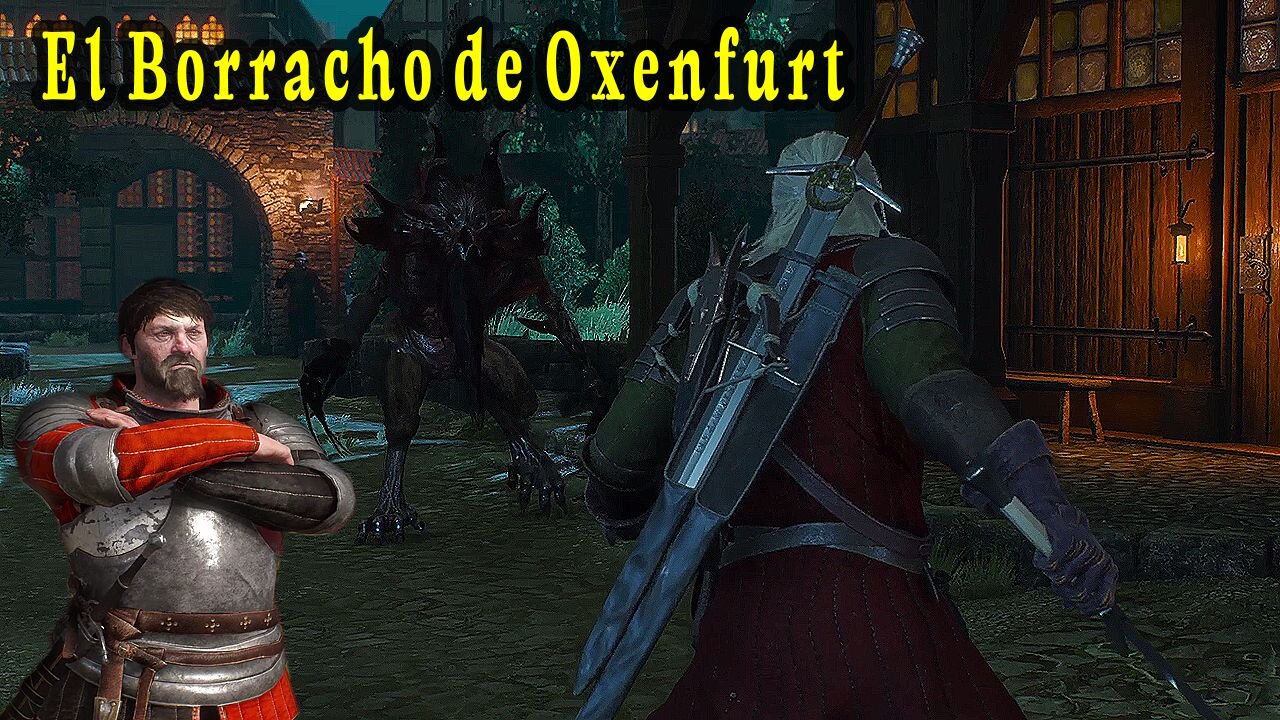 The Witcher 3 Wild Hunt ~ Mision Alterna # 17 ~ El Borracho de Oxenfurt