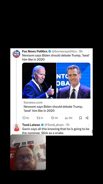 Gavin Newsom Wants Joe Biden To Debate Donald Trump