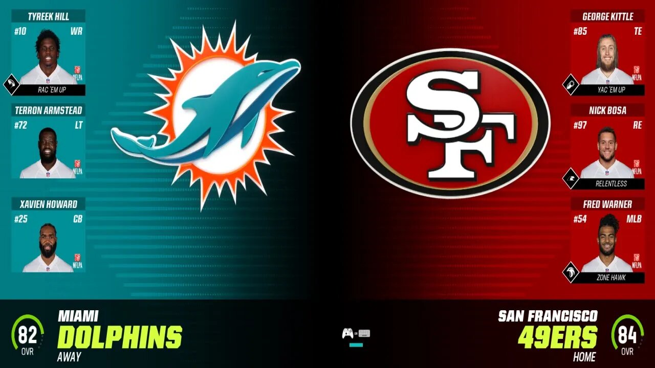 Madden 23 49ers Vs Dolphins Week 13 Cpu Vs Cpu