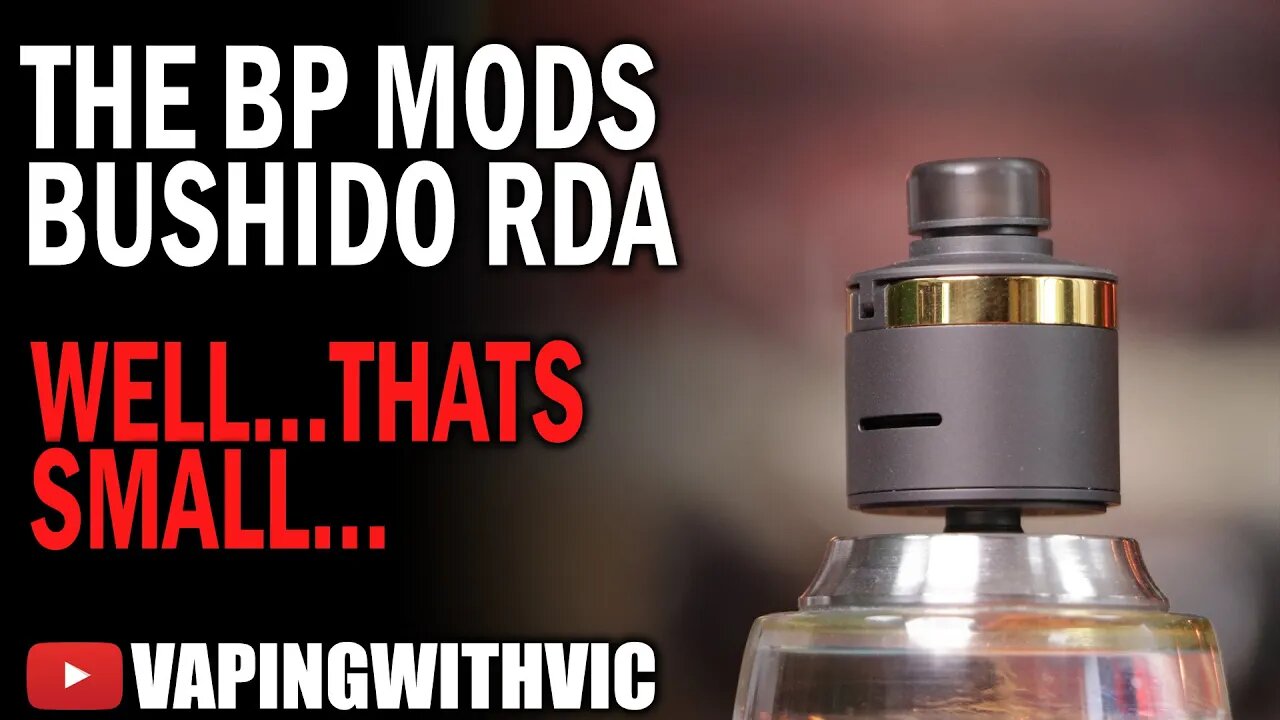 The Bushido RDA (V3) by BP Mods - Flippy top is flippy...