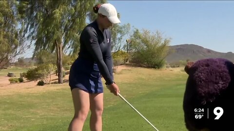 Former Arizona golfer Therese Warner trying to make it on the Epson Tour