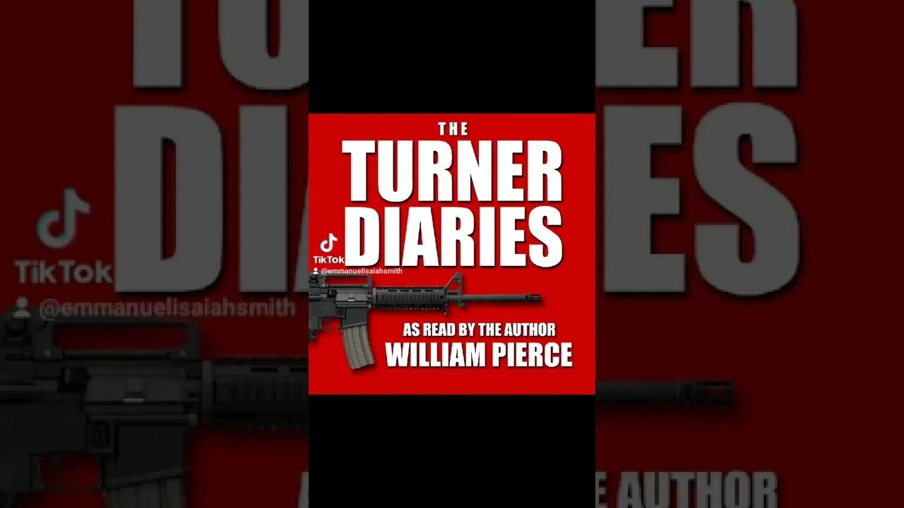 The Turner Diaries 1978 Book