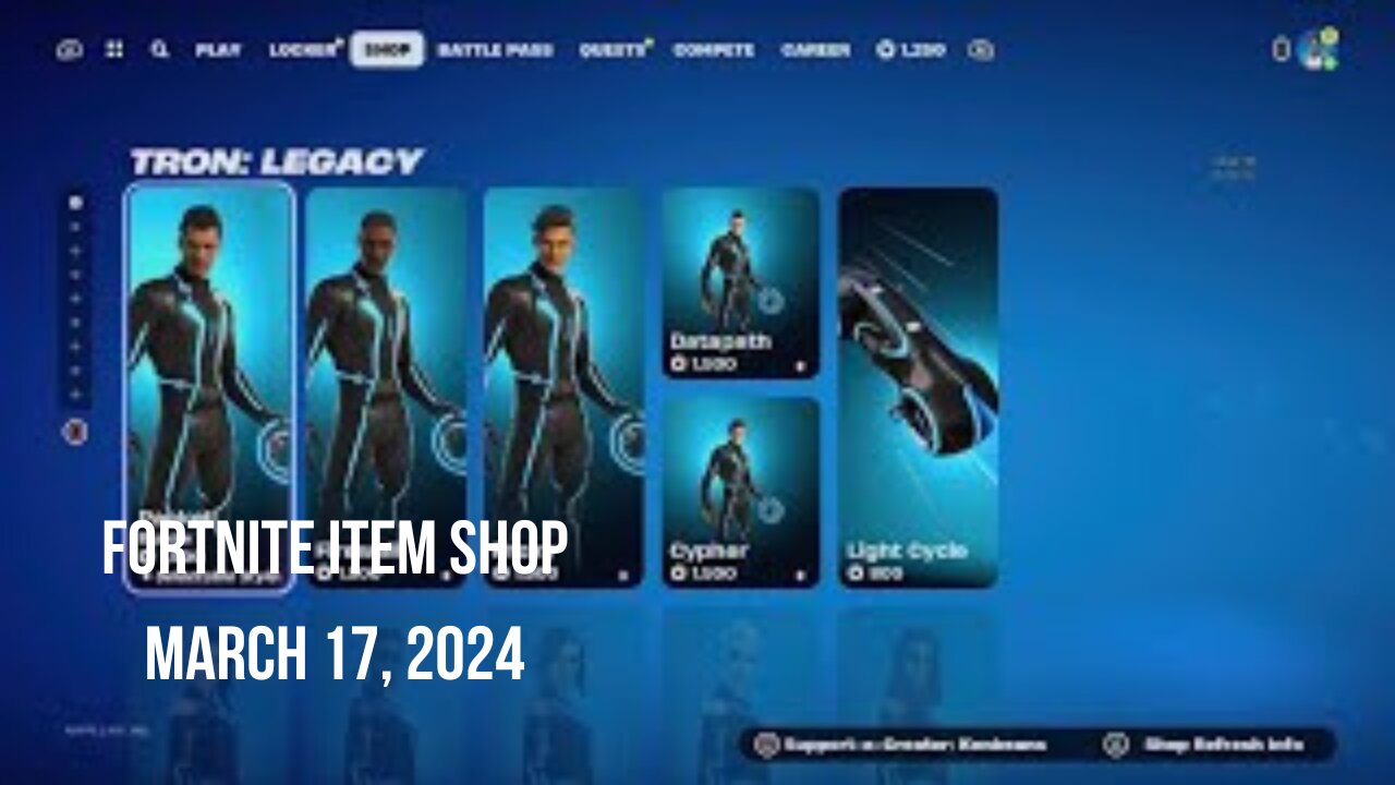 Fortnite Item Shop|March 17, 2024