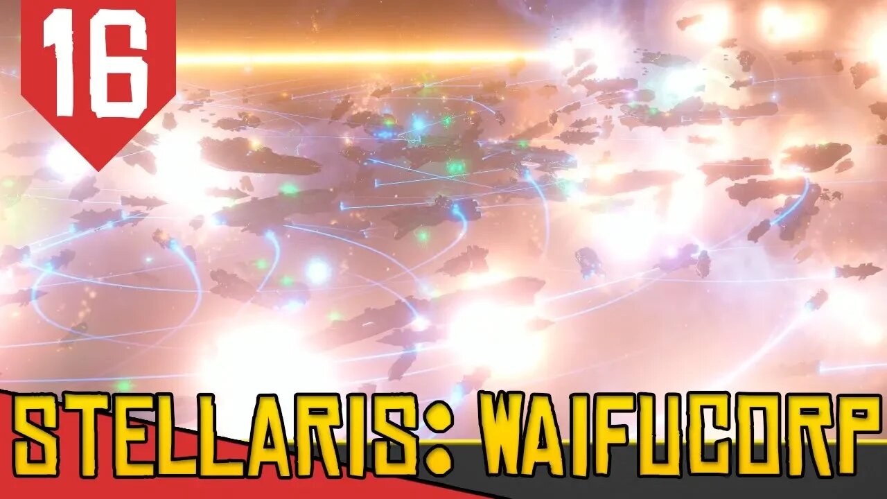 50k de INIMIGOS! - Stellaris Waifu #16 [Série Gameplay Português PT-BR]