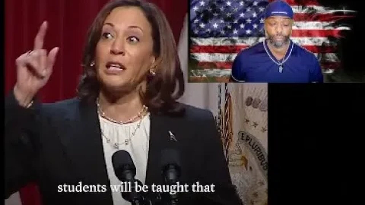 VP Harris Goes to Florida to Race Bait over black history curriculum Pt.1