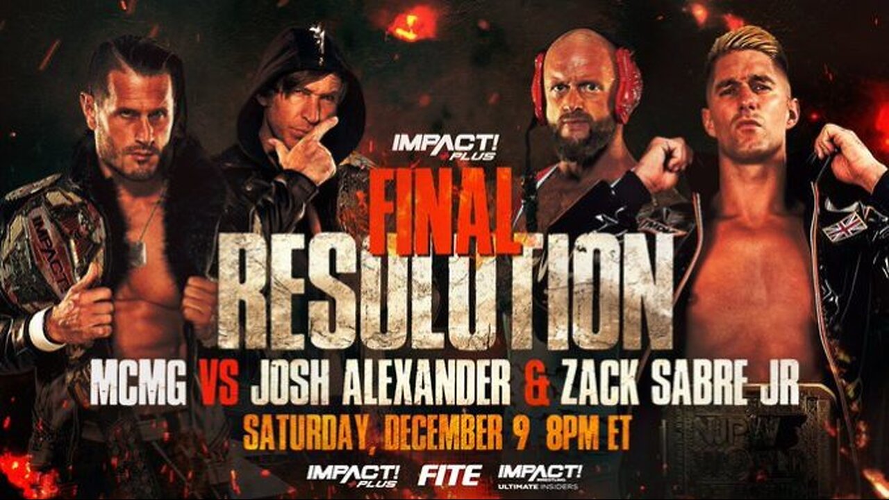 IMPACT WRESTLING FINAL RESOLUTION 2023, I'm Going To The LAST IMPACT Pay Per View : OFF THE CUFF