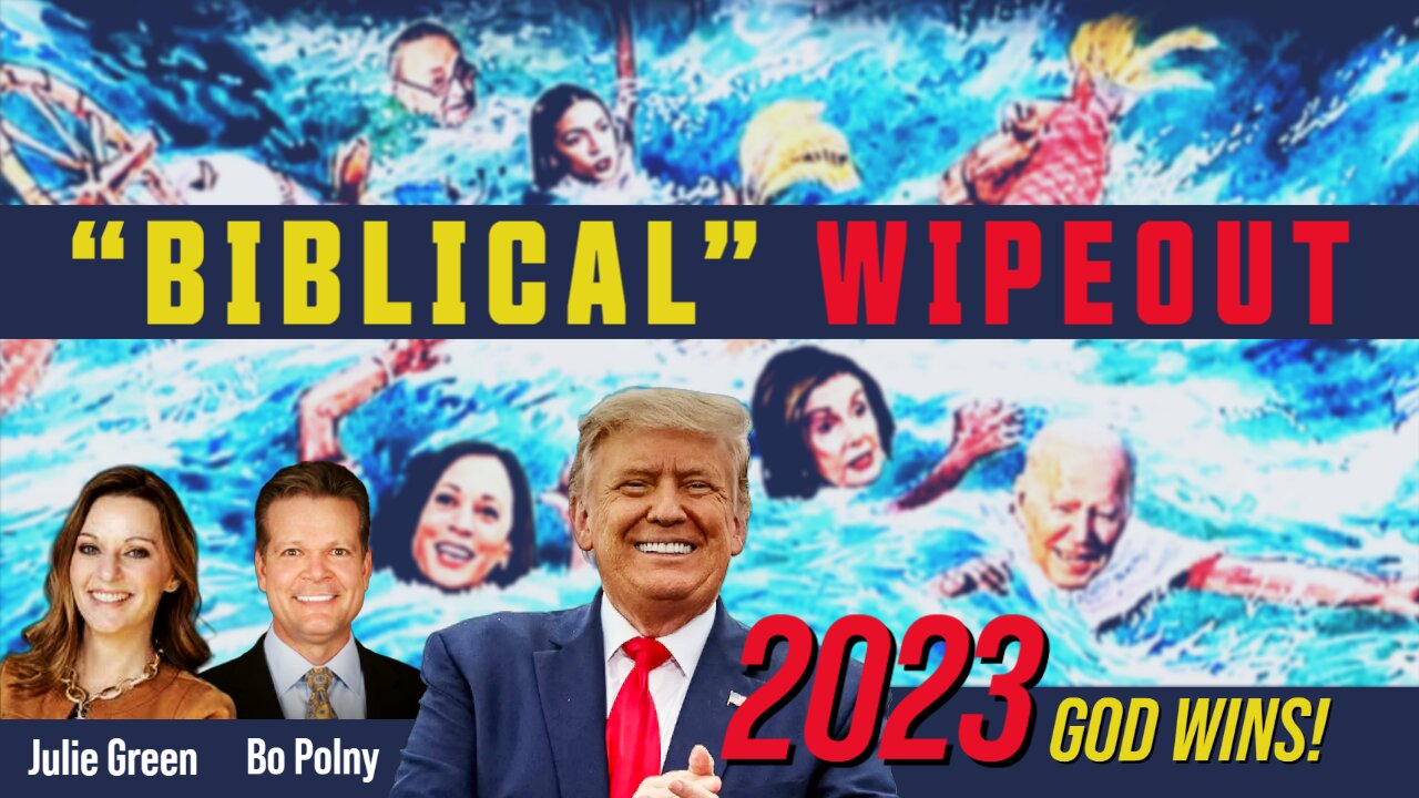 "BIBLICAL" WIPEOUT 2023! Julie Green, Bo Polny