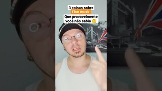 3 Coisas sobre Elon musk que provavelmente você não sabia 🤔