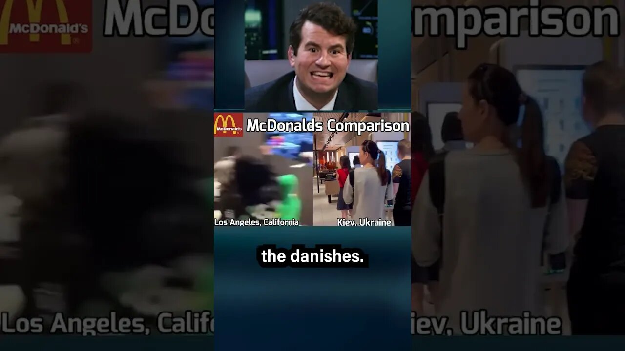 SHOCKING: Comparing McDonalds in Los Angeles vs Ukraine