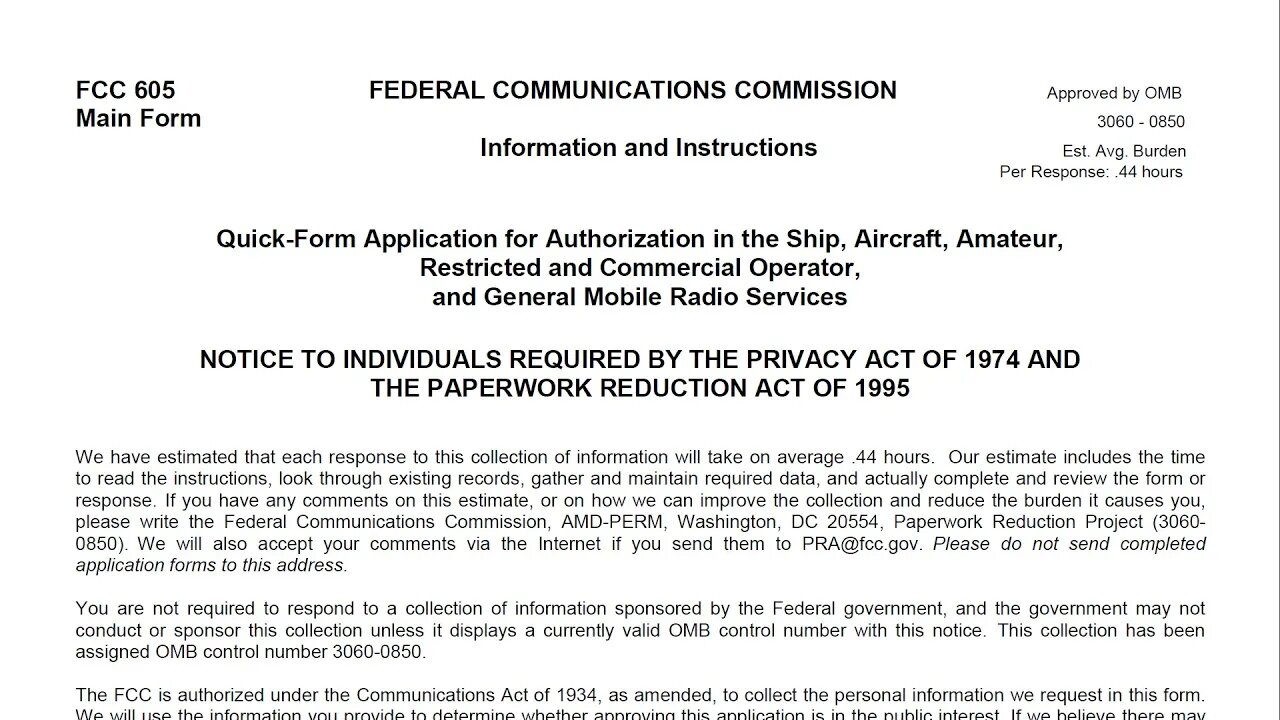 The FCC Proposes to Lower GMRS License Fees | The Two Way Radio Show