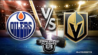 Connor McDavid Oilers - Golden Knights- Game 1- 53 NHL Playoffs 2023 Stanley Cup Playoffs