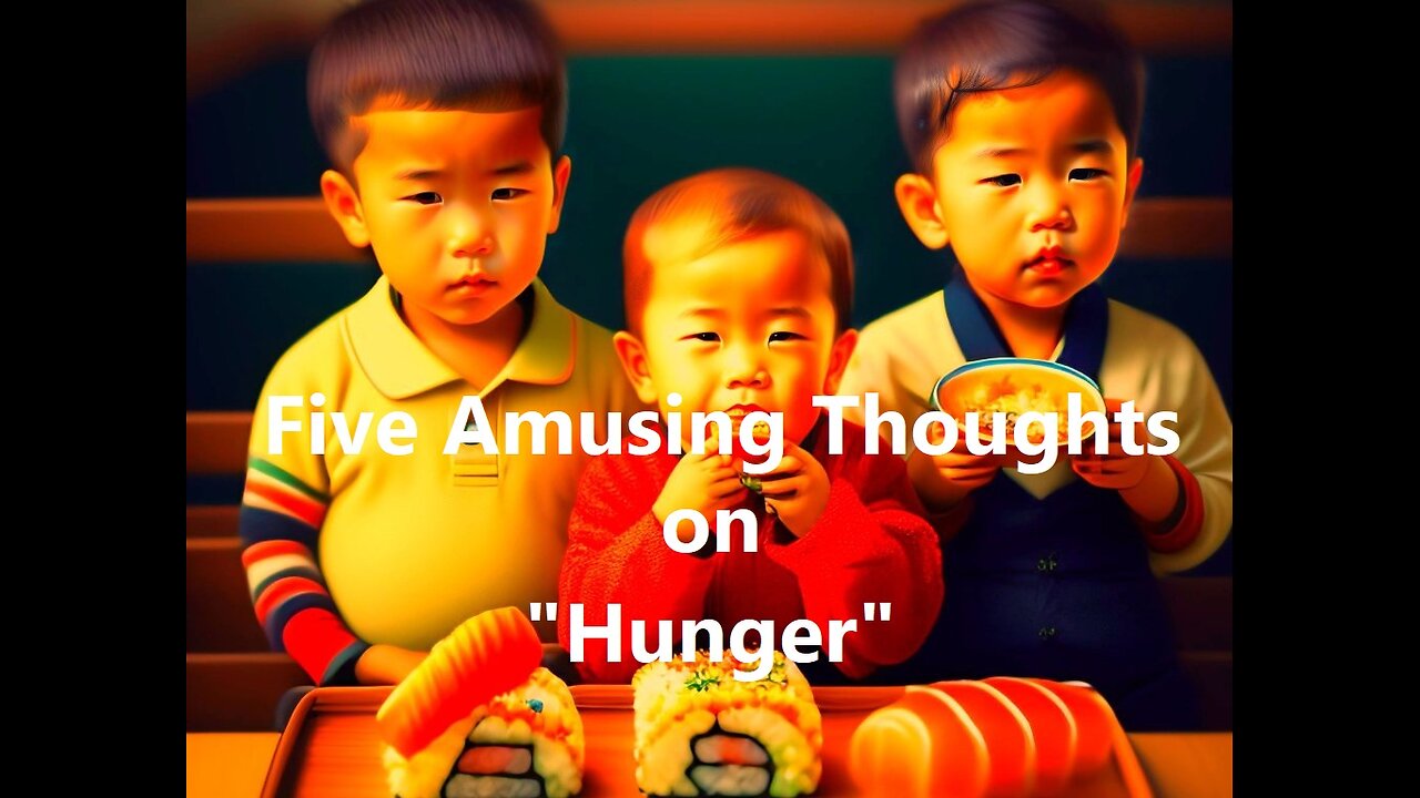 Five Amusing Thoughts on "Hunger"