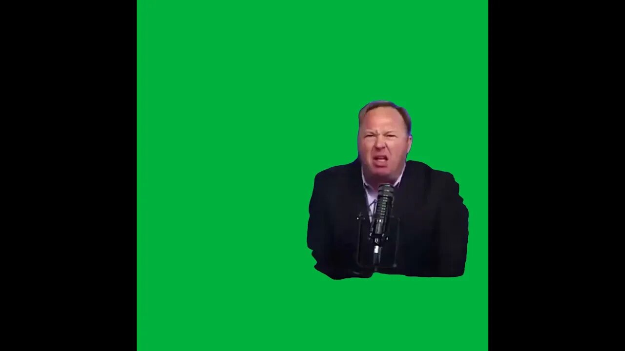 Green Screen Alex Jones "lying crap"