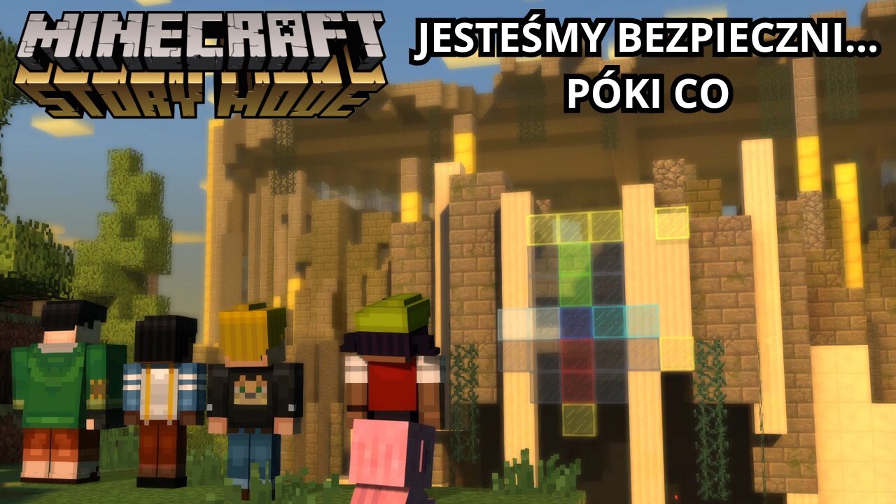 📖 JESTEŚMY BEZPIECZNI... PÓKI CO | #3 | MINECRAFT: STORY MODE 📖