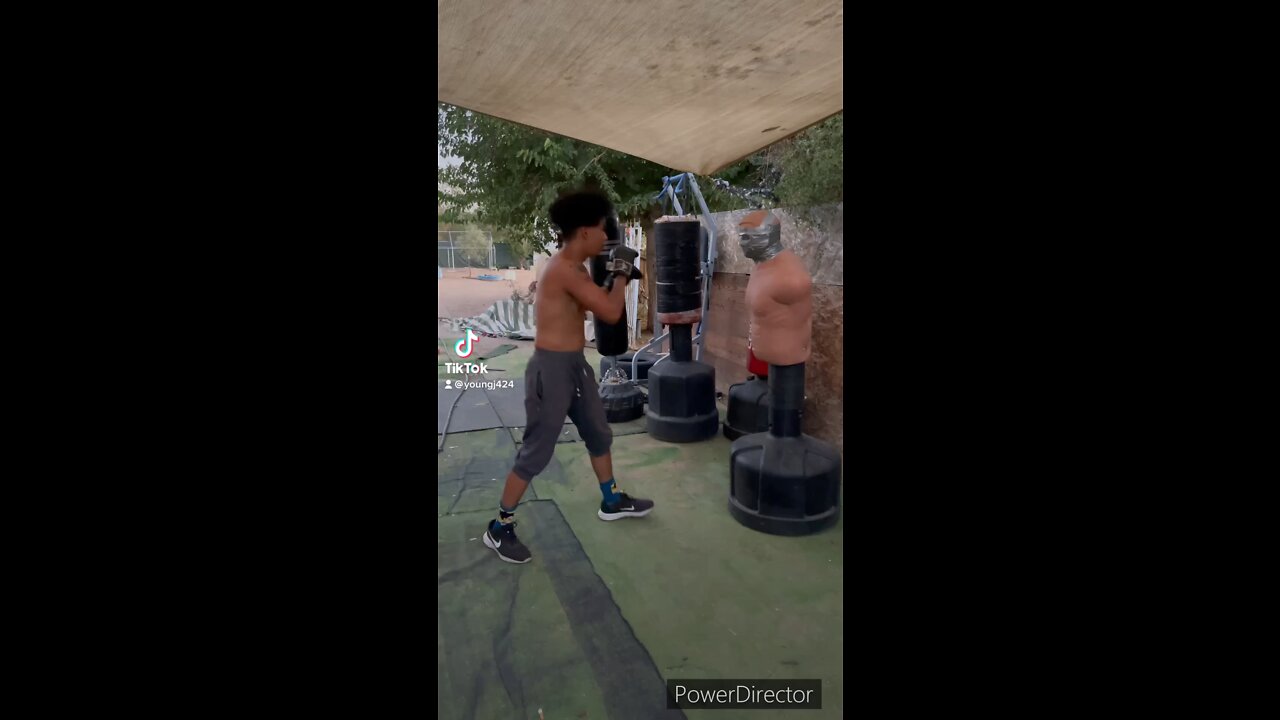 Boxing bag work