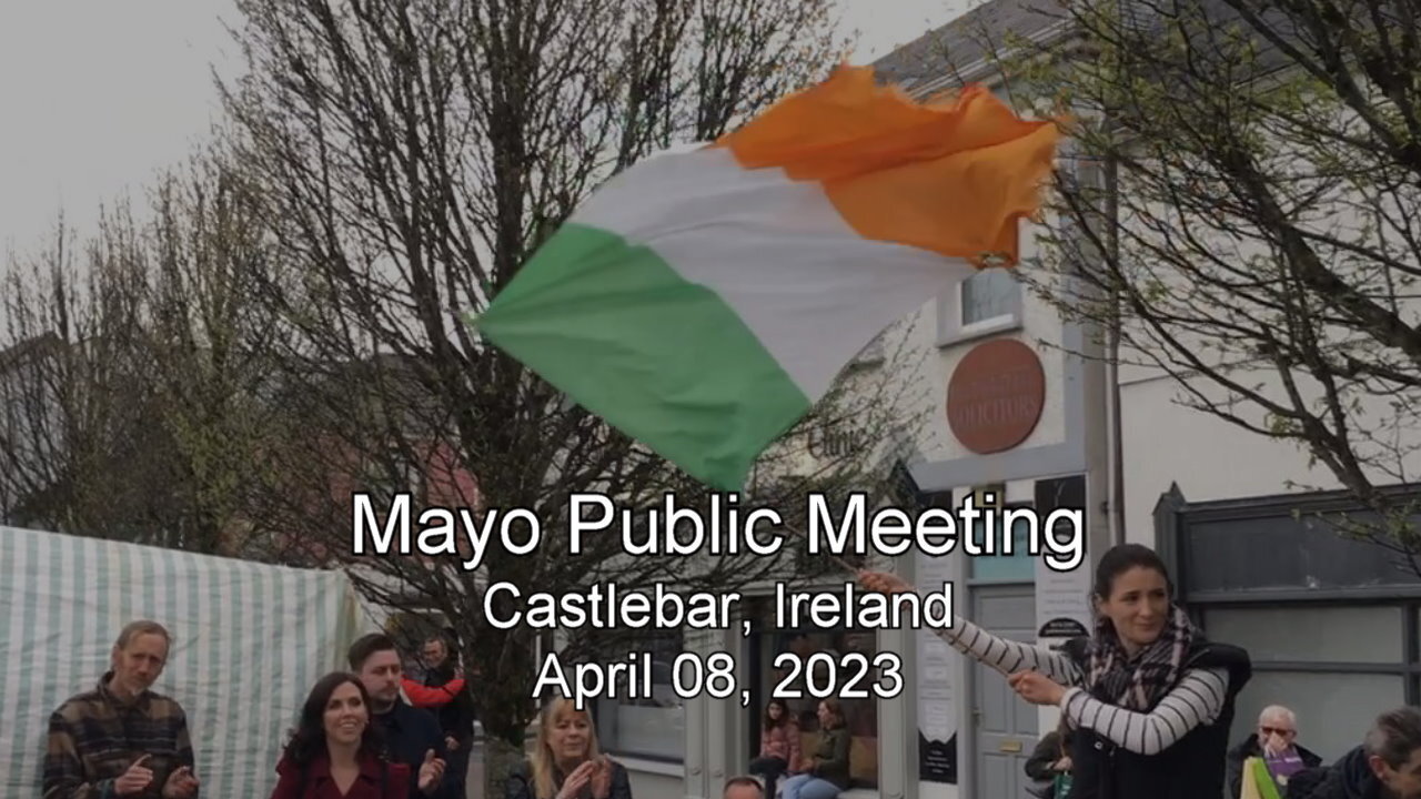 Mayo Public Meeting. Castlebar, Ireland - April 08, 2023