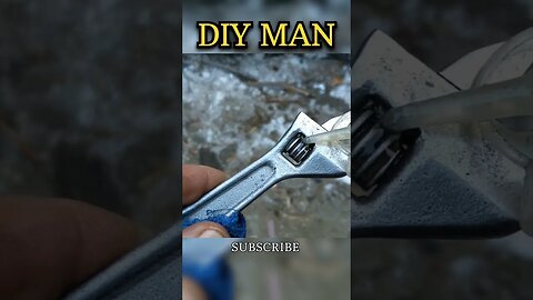 Part 15 Restoration of the Adjustable Wrench #shorts