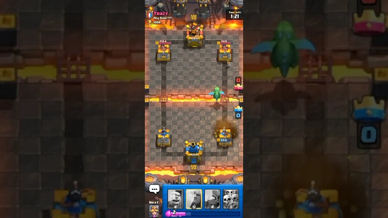 vs TRaZY - Clash Royale #shorts