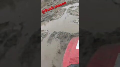 Mudding in a power wheel