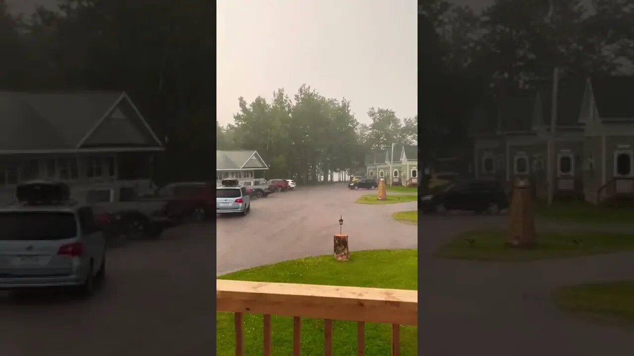 Thunderstorm during our vacation