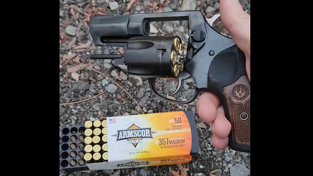 Ruger SP101 - .357 Magnum Chronograph (Armscore 158 gr FMJFP)