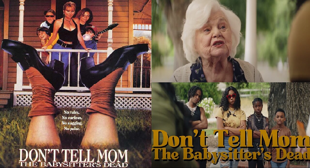 DON'T TELL MOM THE BABYSITTER'S DEAD Remake Shows A White Old Lady Babysitting Black Kids, R.I.P.