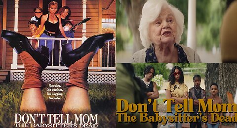 DON'T TELL MOM THE BABYSITTER'S DEAD Remake Shows A White Old Lady Babysitting Black Kids, R.I.P.