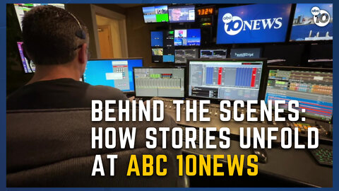 A look behind the scenes at ABC 10News