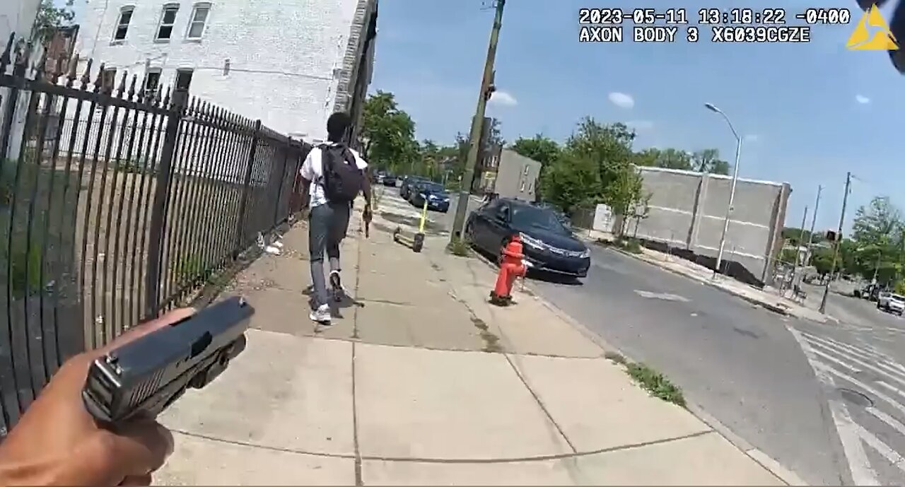 Baltimore Cop Shoots Fleeing Black Teen 4X in the Back After Blatantly Unlawful Stop for Gun Search